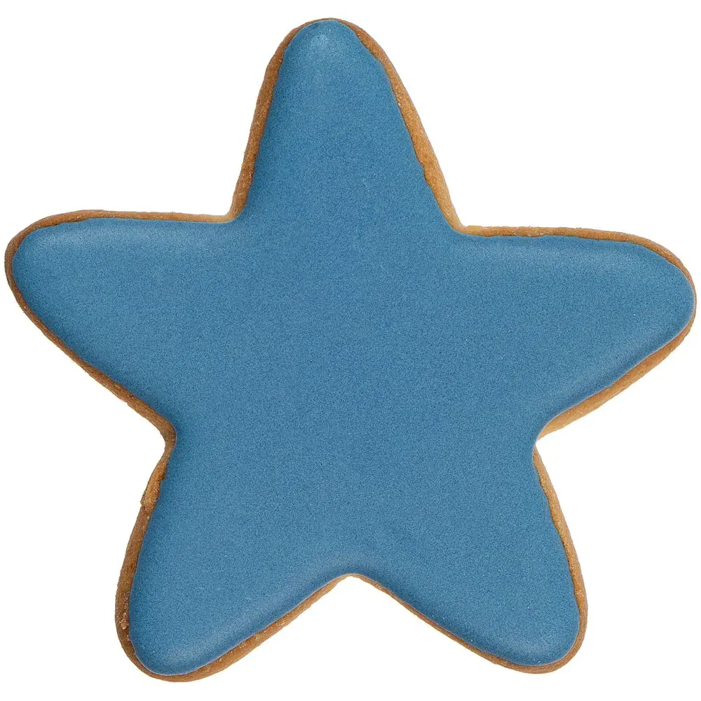 синий