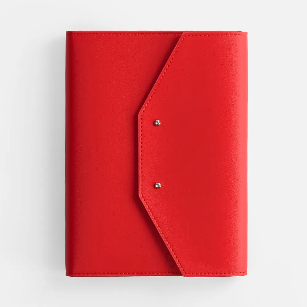 Ежедневник-органайзер Clean Slate, недатированный, красный