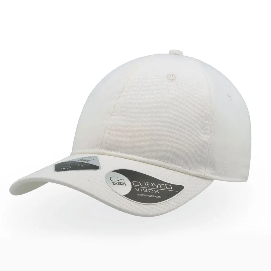 Бейсболка с NFC-меткой в козырьке GREEN CAP 265 из органического хлопка