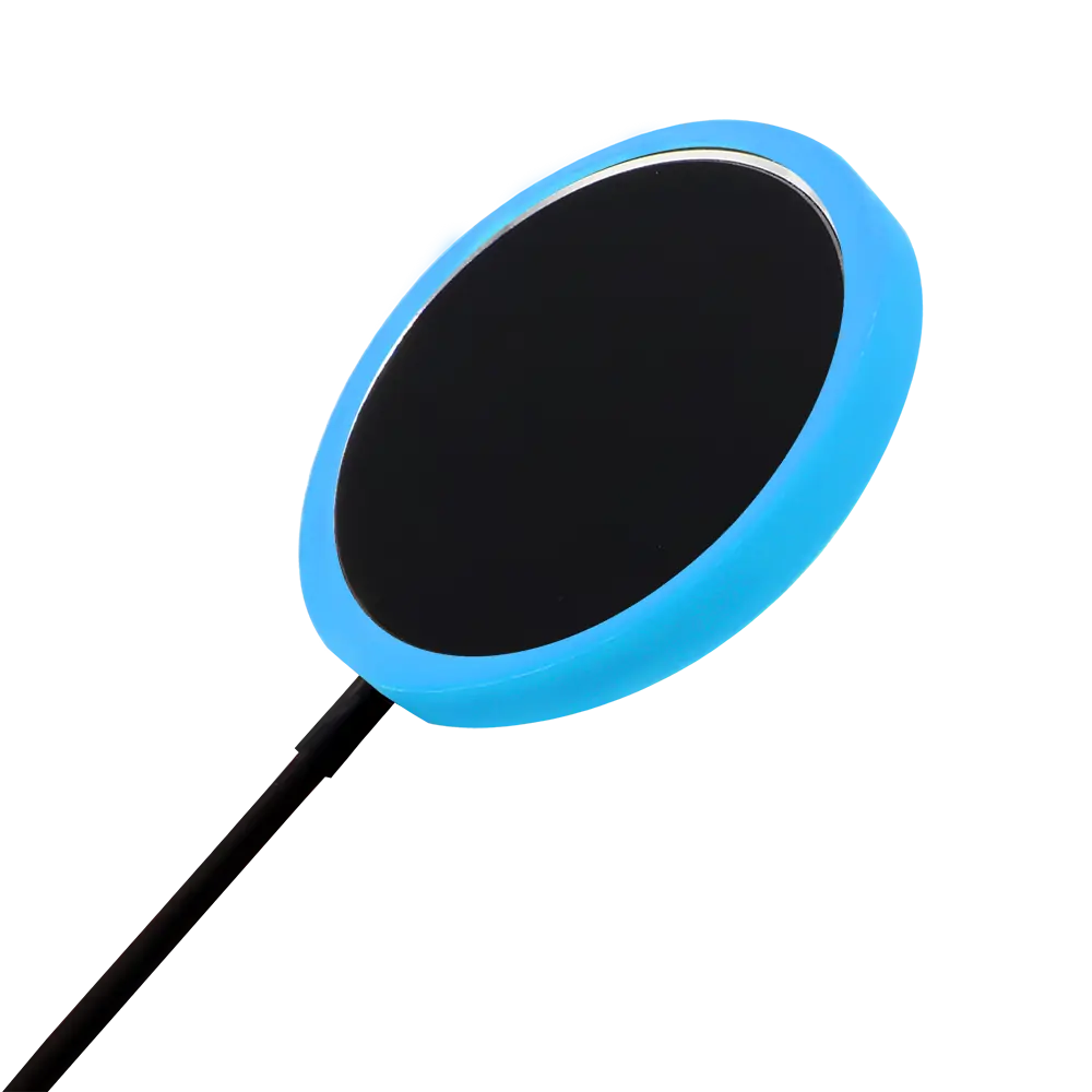 Черный/Голубой