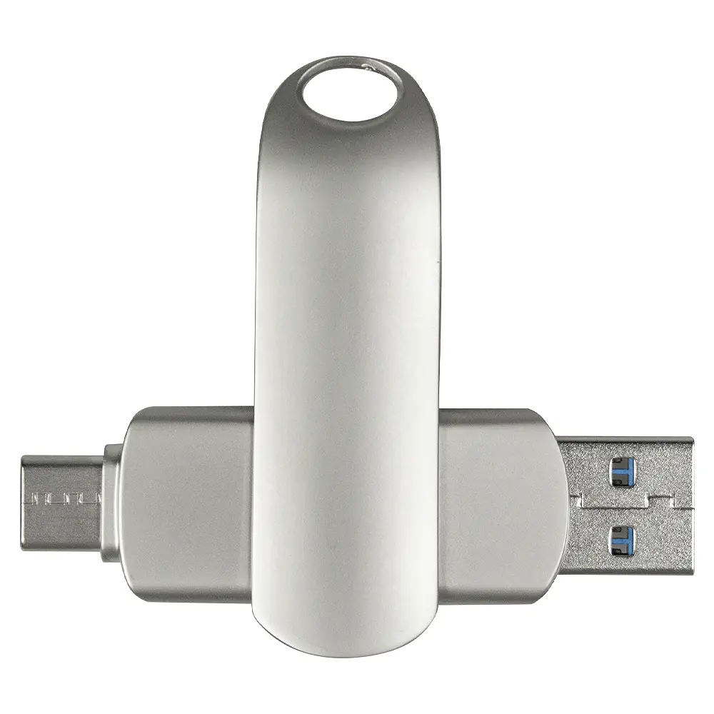 Флеш накопитель USB 2.0 + TYPE C Cupertino