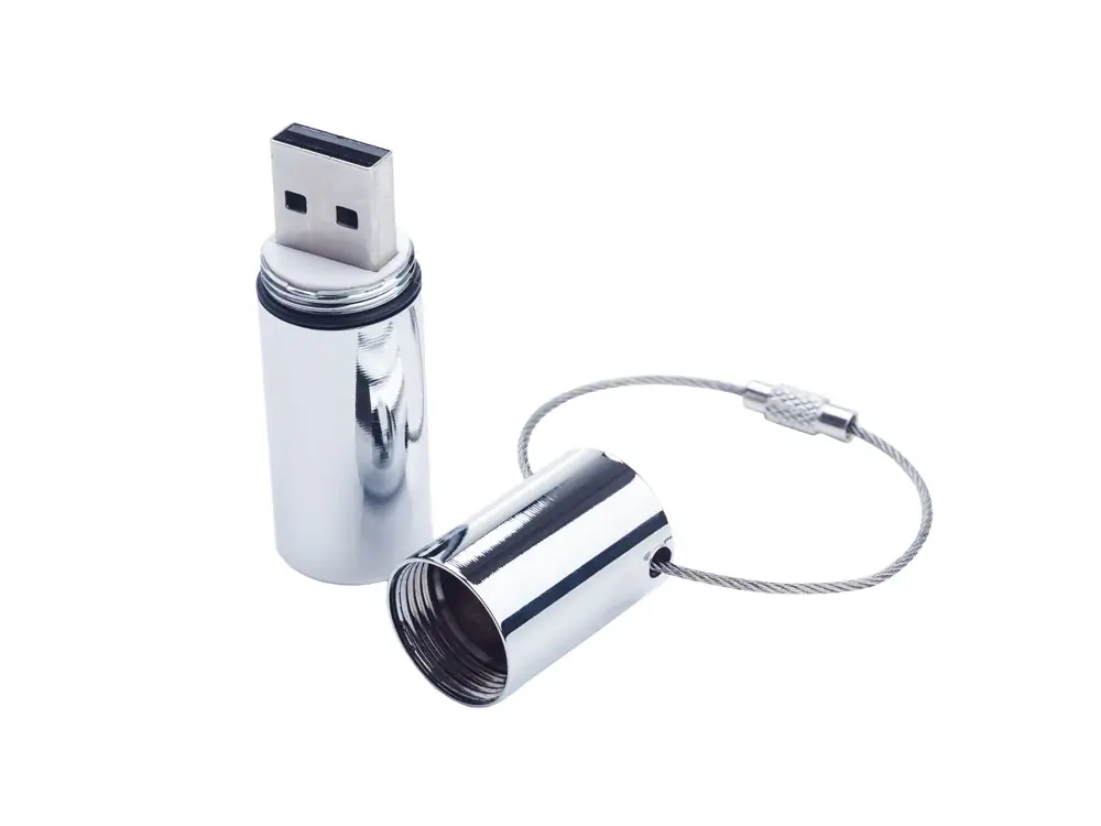 USB-флешка на 128 ГБ, 3.0 USB серебро