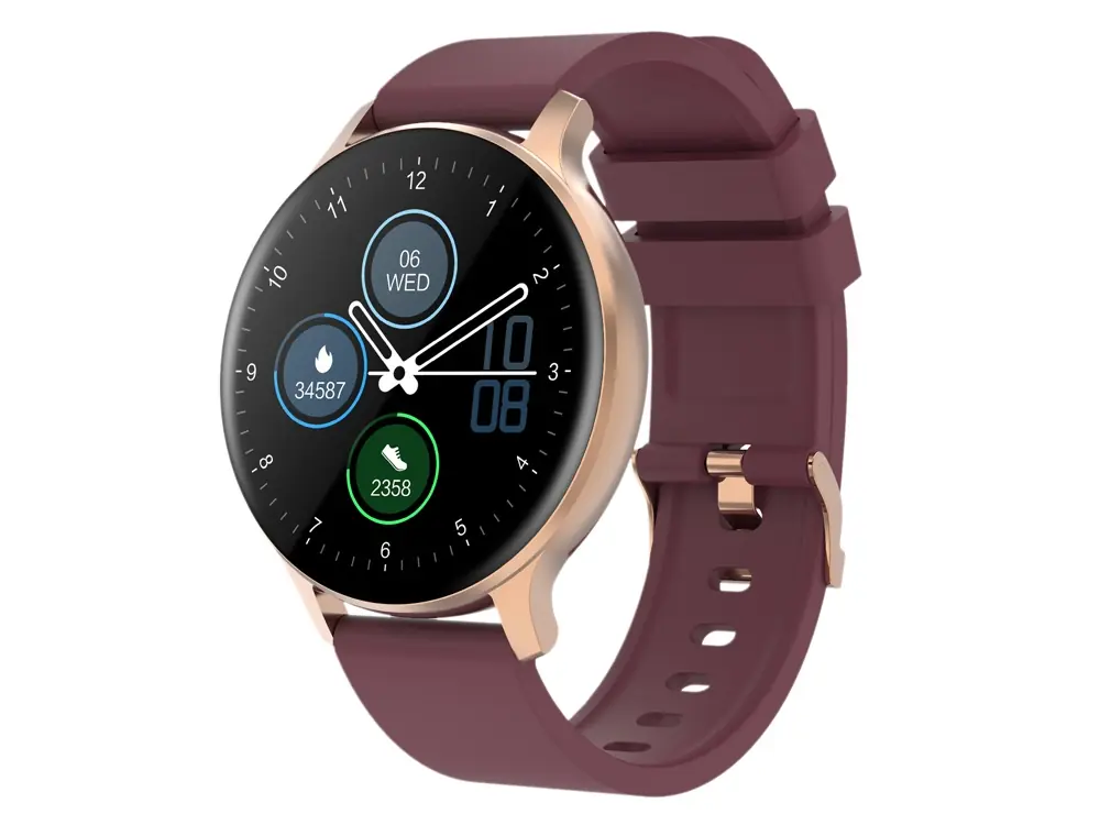 Смарт-часы Canyon SW-68 Badian, IP68, темно-красный (Р)