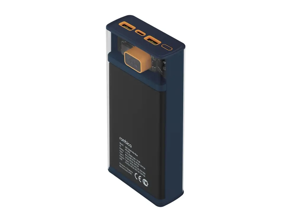 Внешний аккумулятор Rombica NEO Steam Max Blue (Р)