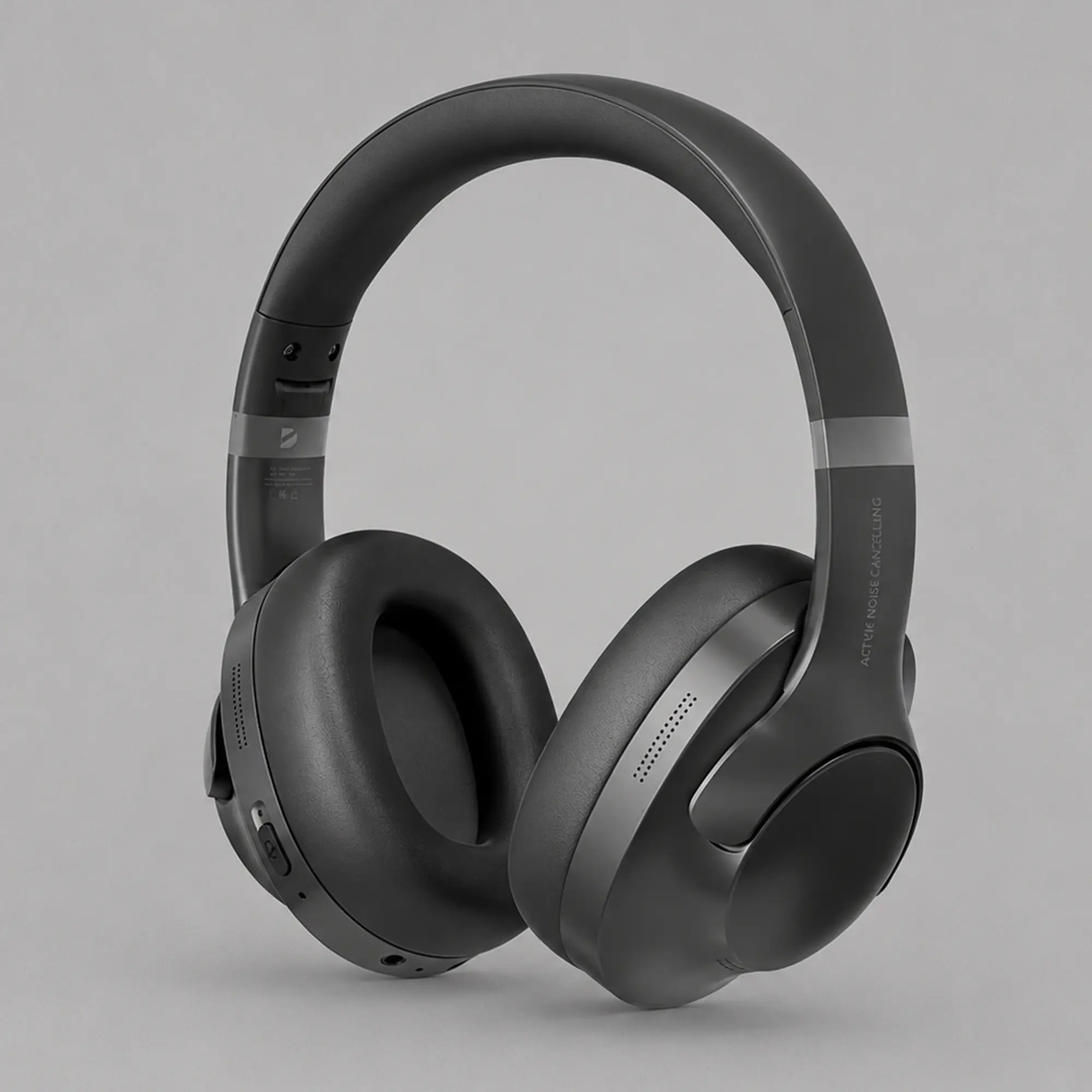 Беспроводные накладные наушники Stereo Ultra ANC, BT 5.4, ANC/ENC, 500мАч, черный, Deppa