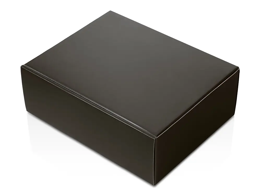 Коробка подарочная Raven, XL , черная, вн. размер 300х235х105 мм., горизонтальная